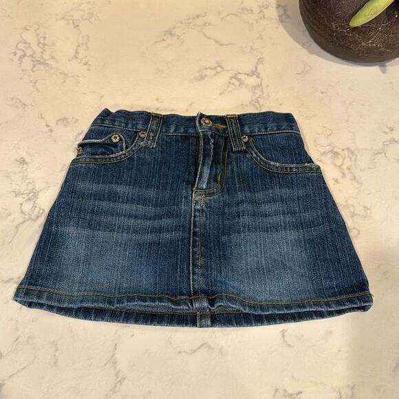 The Children's Place Other - Children’s Place denim skort blomers heart accent pockets size 18 months
